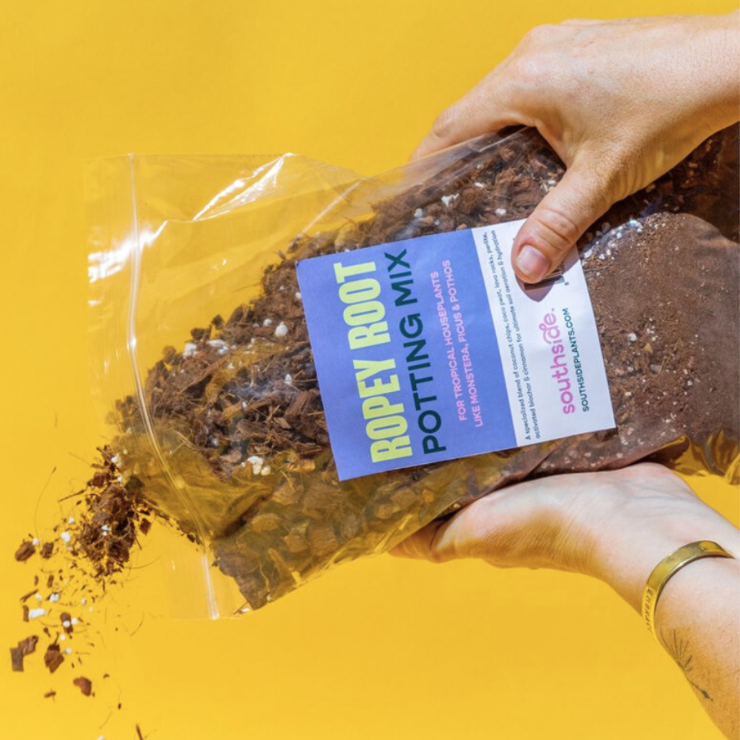 coconut potting mix Ropey Root Potting Mix for Tropical Houseplants