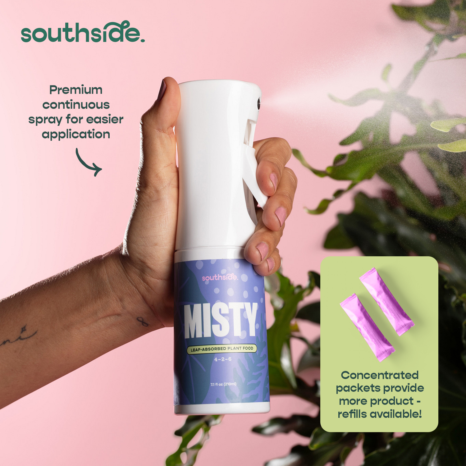 Misty Leaf-Absorbed Fertilizer